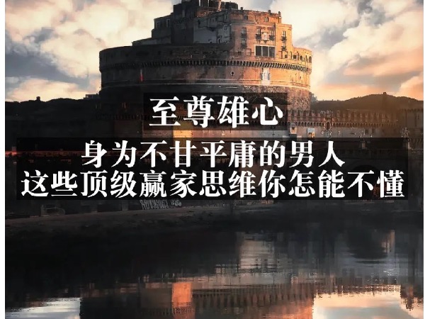 灏泽-至尊雄心:身为不甘平庸的男人 这些顶级思维你怎能不懂
